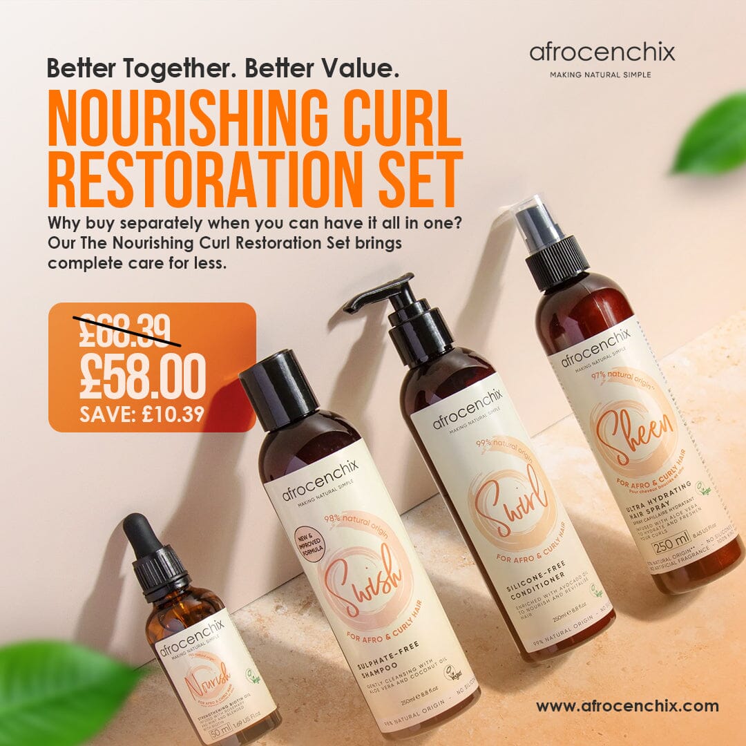 The Nourishing Curl Restoration Set