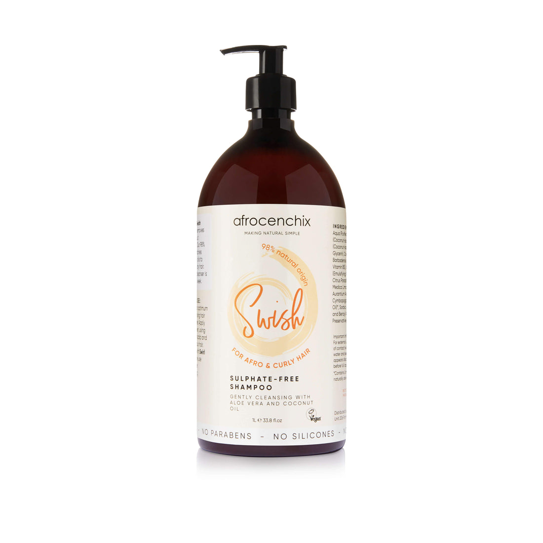 Family Size Swish - Sulphate-Free Shampoo (1 Litre)