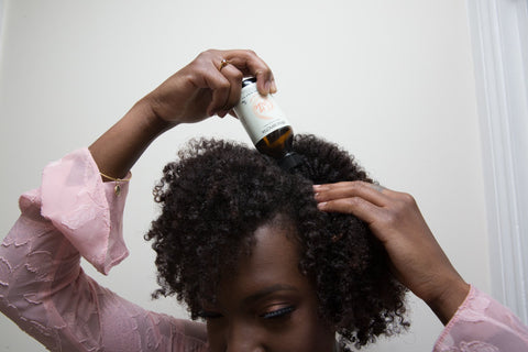 Afro Hair care scalp oil