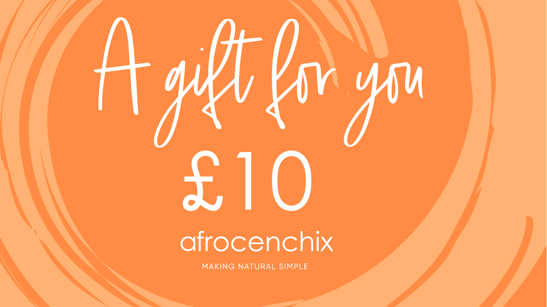 Afro Hair Product Gift Card