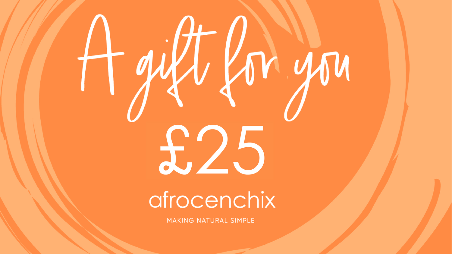 Afro Hair Product Gift Card