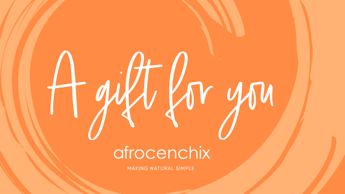 Afro Hair Product Gift Card
